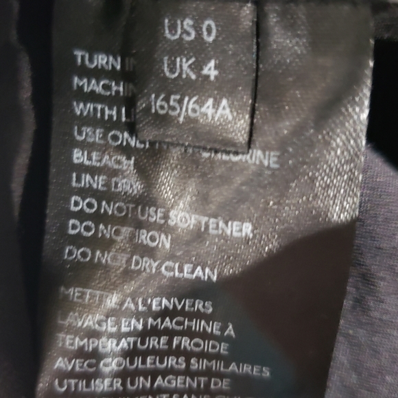 WOMEN'S FREE PEOPLE MIDNIGHT MAGIC FAUX LEATHER MINI SKIRT SIZE 0. - Picture 7 of 10